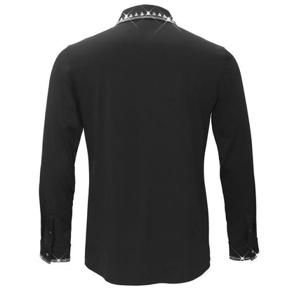 No Limits Button-Up Shirt - BLACK - Dudes Boutique