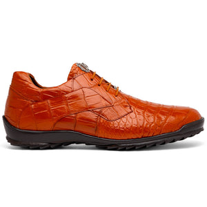 Marco Di Milano Vulcan Honey Alligator Sneakers - Dudes Boutique