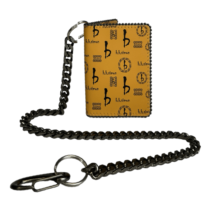 Bb Simon Rope Chain b.b. Simon Chain Wallet – Butterscotch bb Pattern – Dudes Boutique