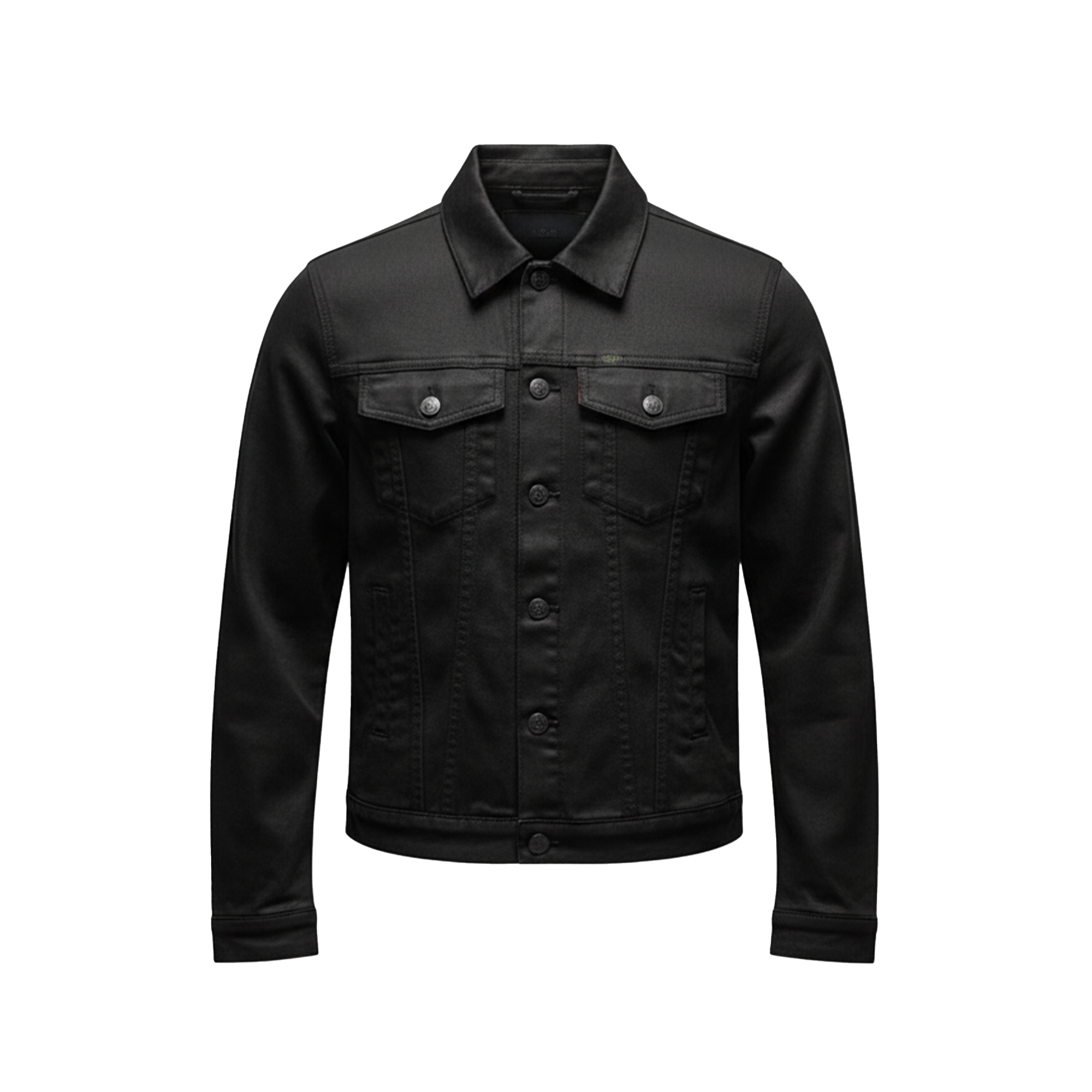 Waimea Black Wax Denim Jacket