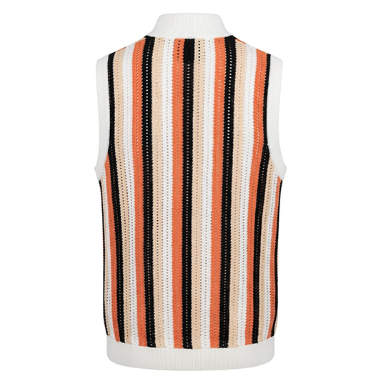Prestige CMK-329 White Knit Tank Top