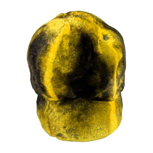 Kashani Yellow Rex Rabbit Derby Hat