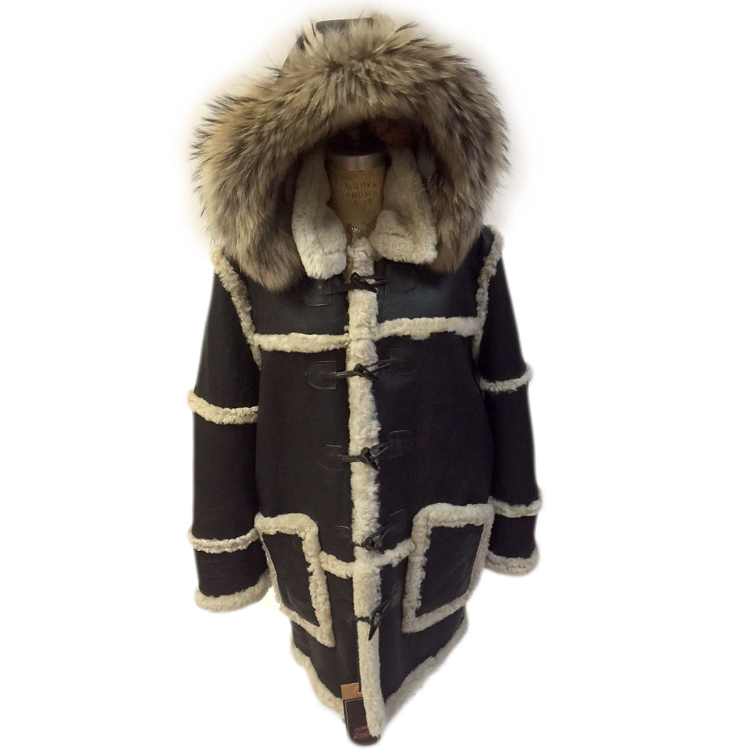 Jakewood - 4100 Alaska Full Shearling Lamb Jacket - Dudes Boutique