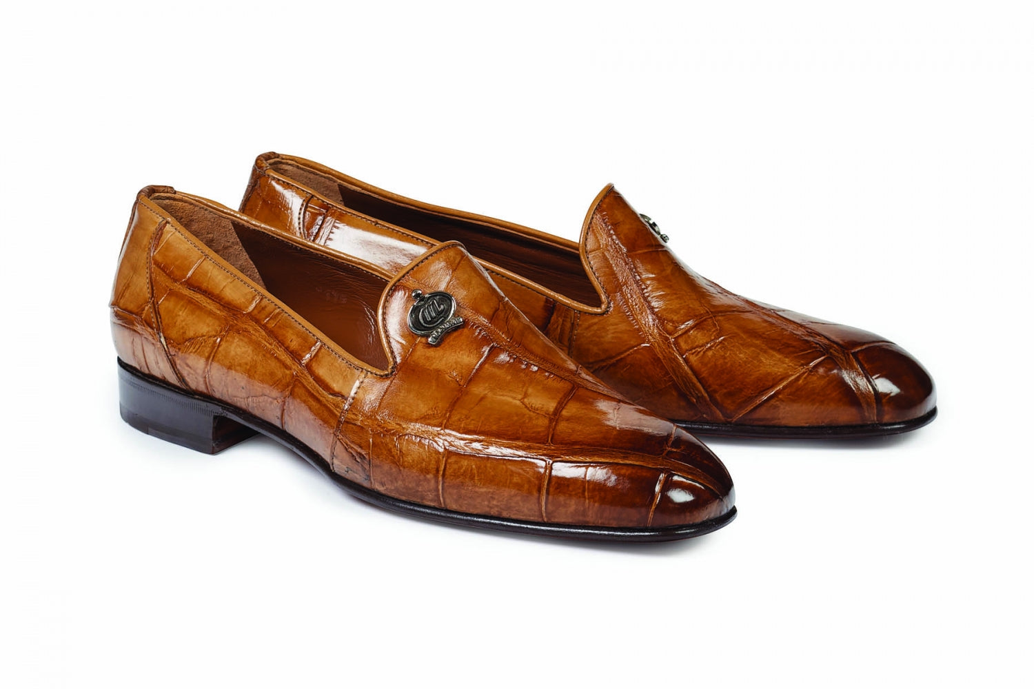 Mauri - 1017 Ghiberti Hand-Painted Brandy Body Alligator - Dudes Boutique