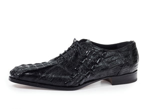 Mauri - 4844 Pelligrini Crocodile & Hornback Oxfords - Dudes Boutique