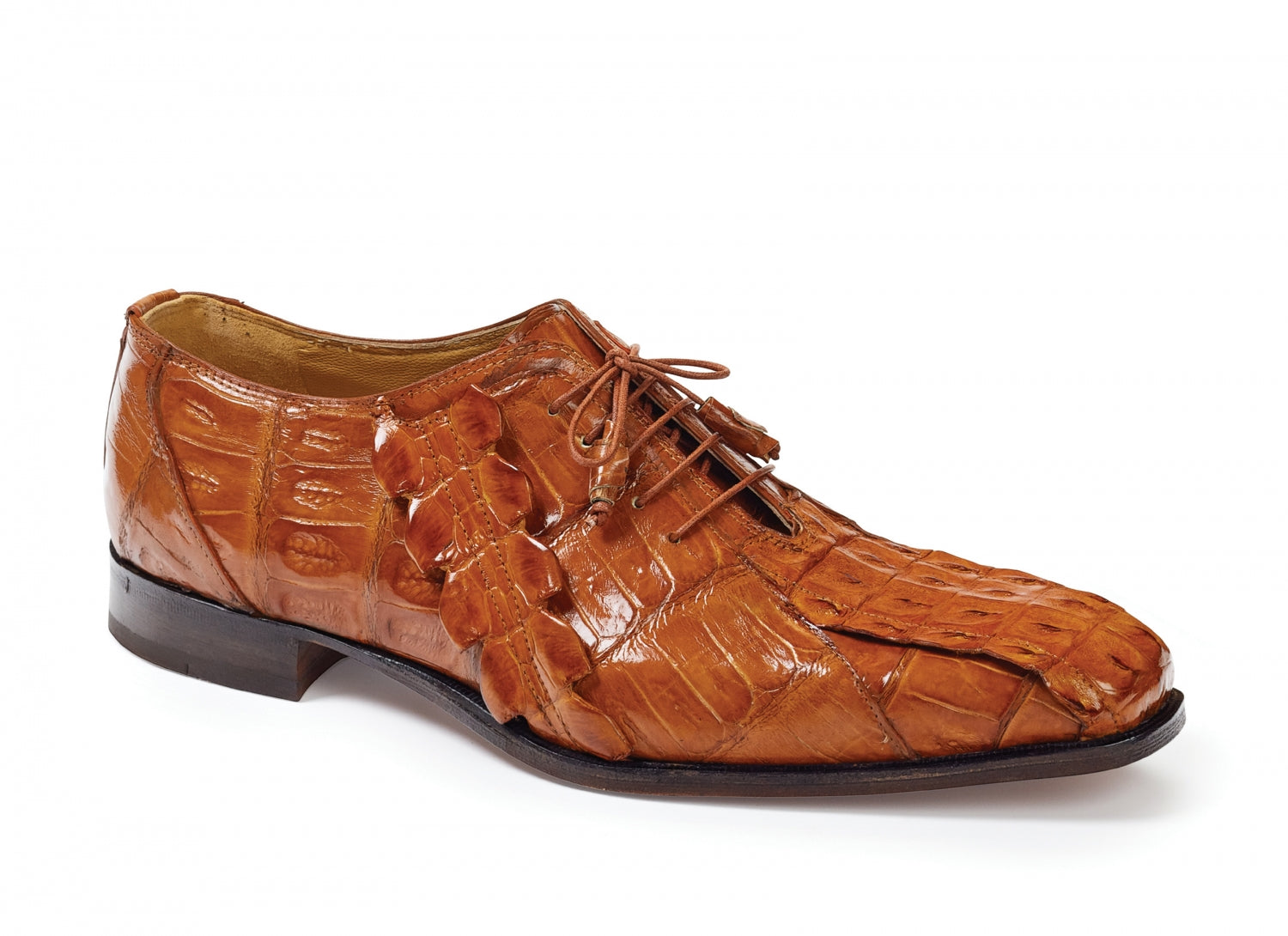 Mauri - 4844 Pelligrini Crocodile & Hornback Oxfords - Dudes Boutique