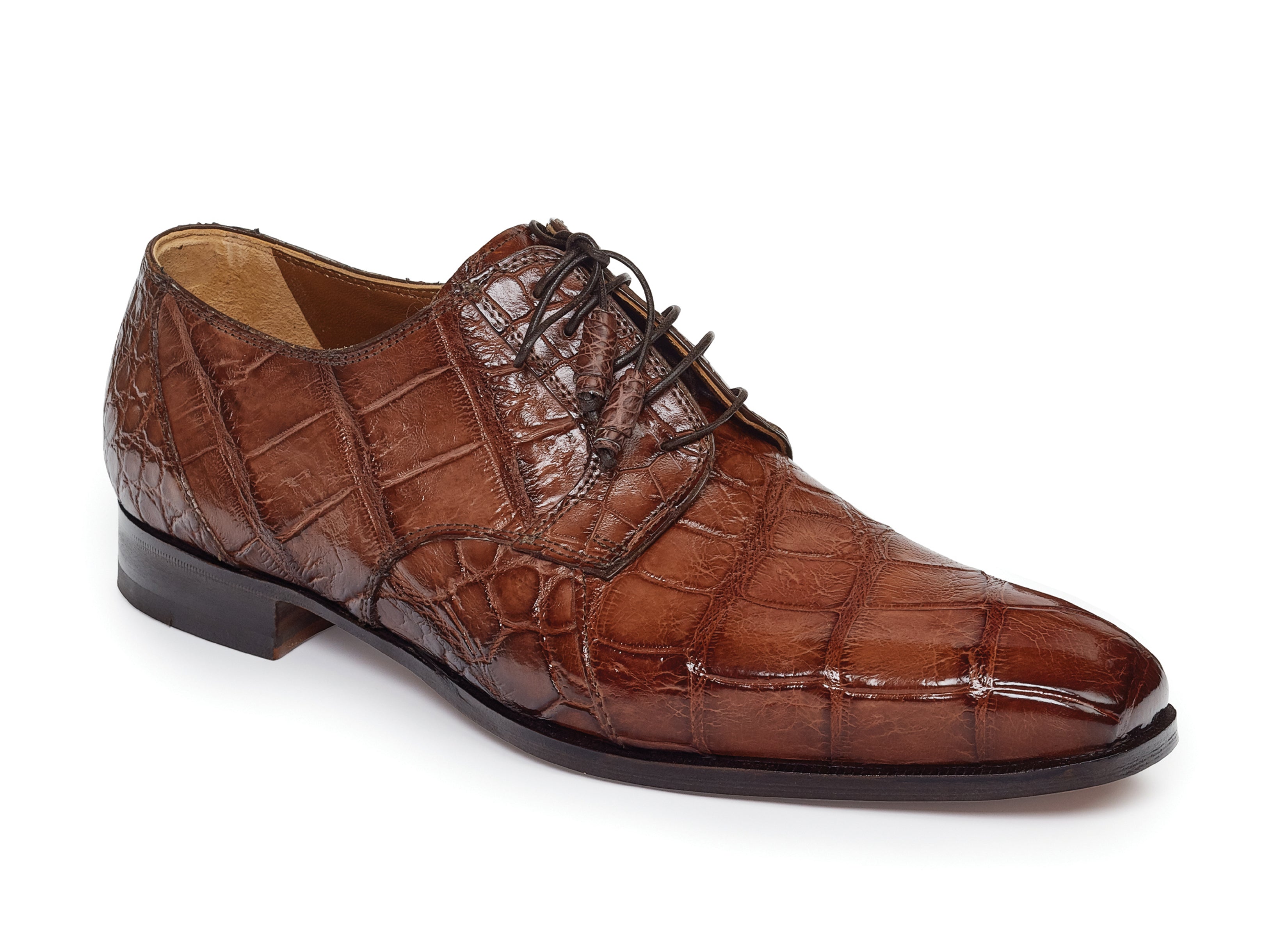 Mauri - 1059 Palladio Alligator Shoes Sport Rust - Dudes Boutique