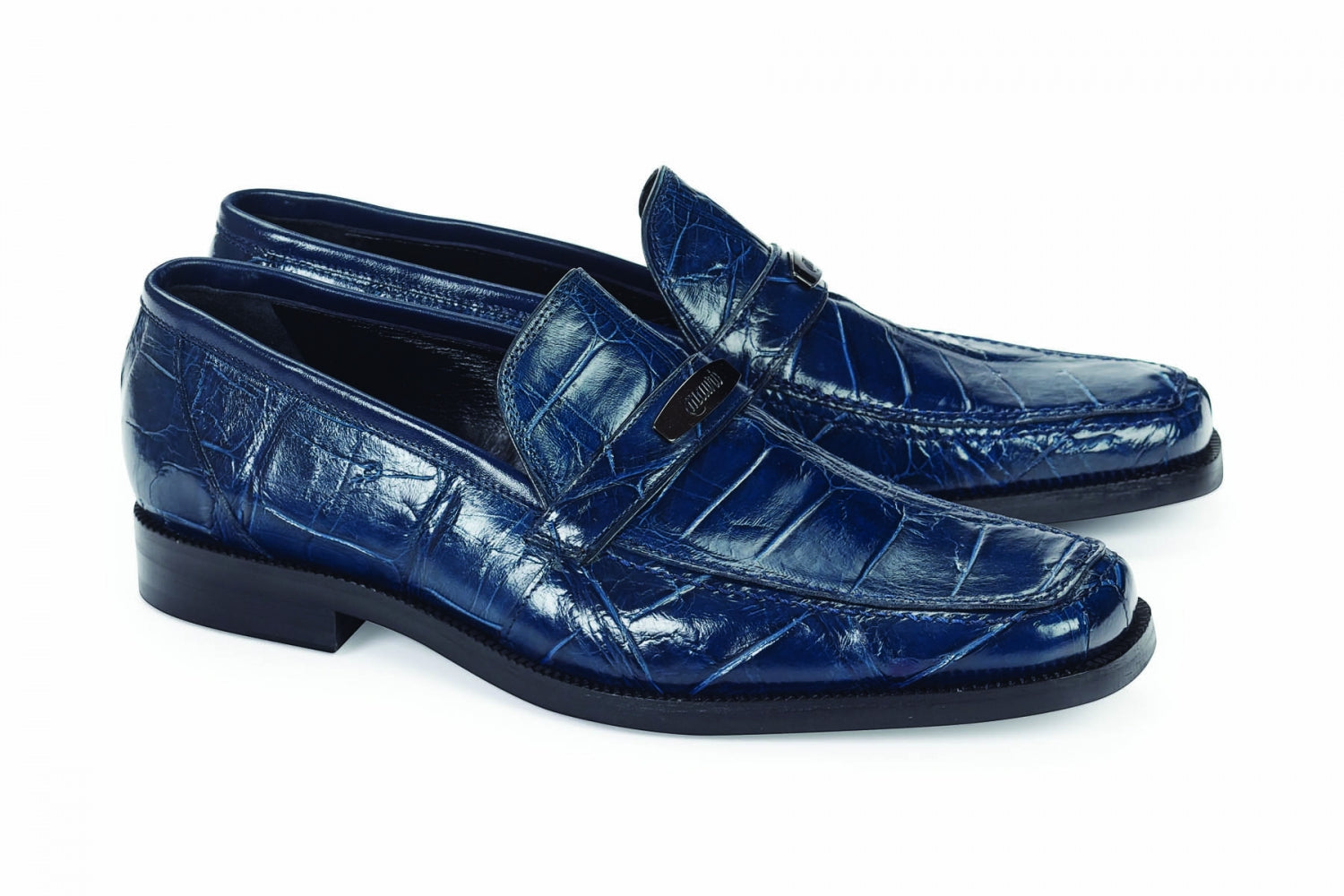 Mauri - 4692 Wonder Blue Alligator Body Loafer - Dudes Boutique