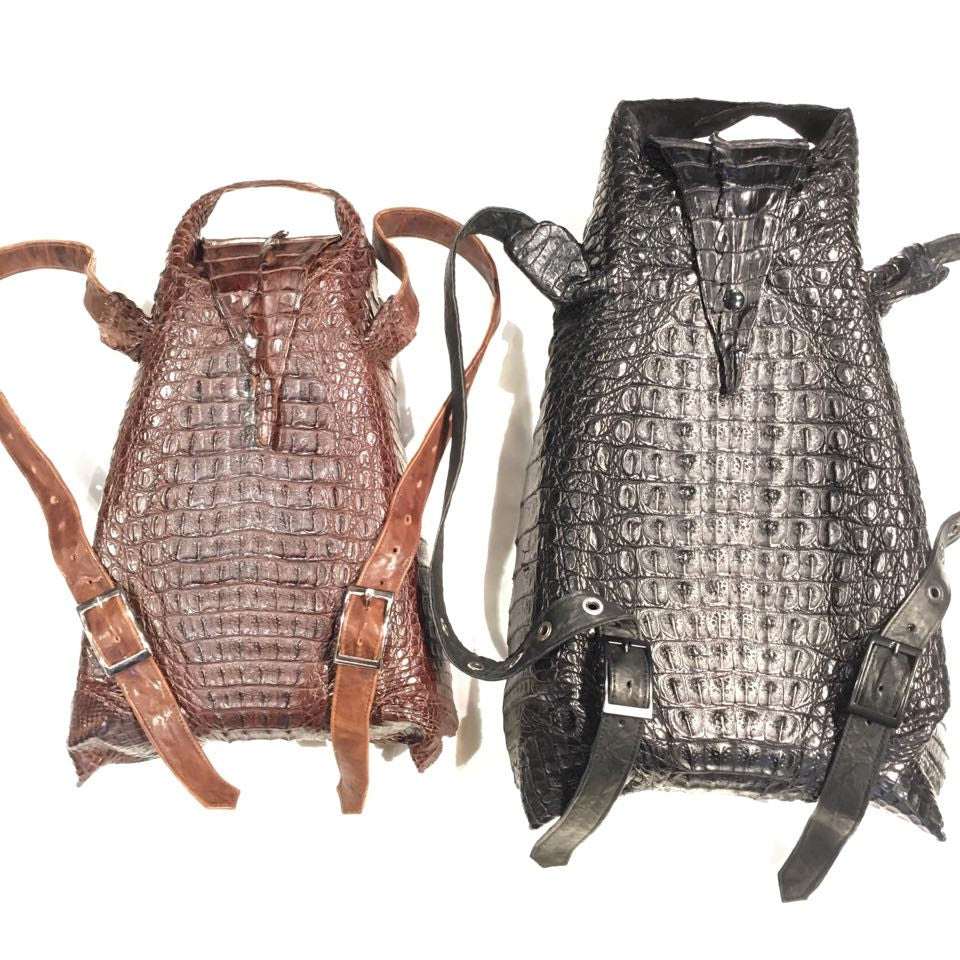 Kashani All-Over Alligator Backpack - Dudes Boutique
