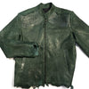 G-Gator Alligator/Lambskin Rough Cut Leather Jacket - Dudes Boutique