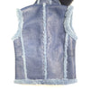 Jakewood Shearling Vest w/ Fox Collar - Dudes Boutique