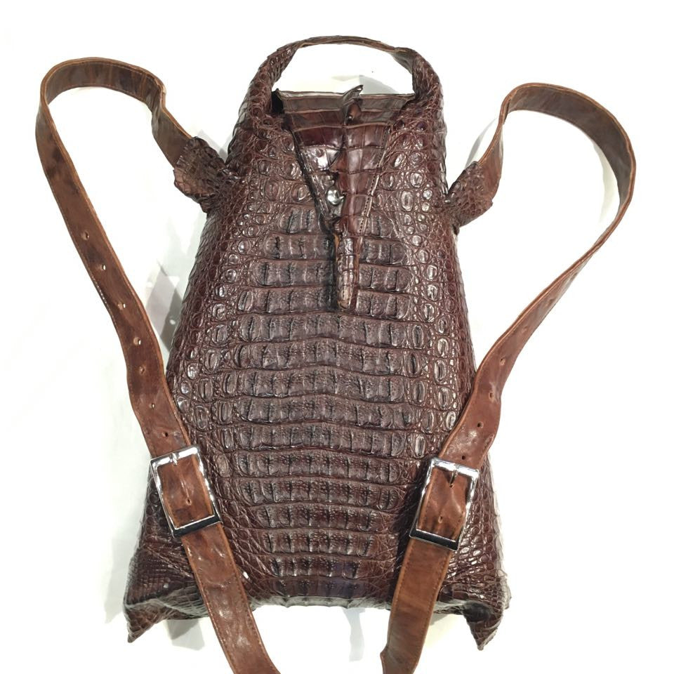 Kashani All-Over Alligator Backpack - Dudes Boutique