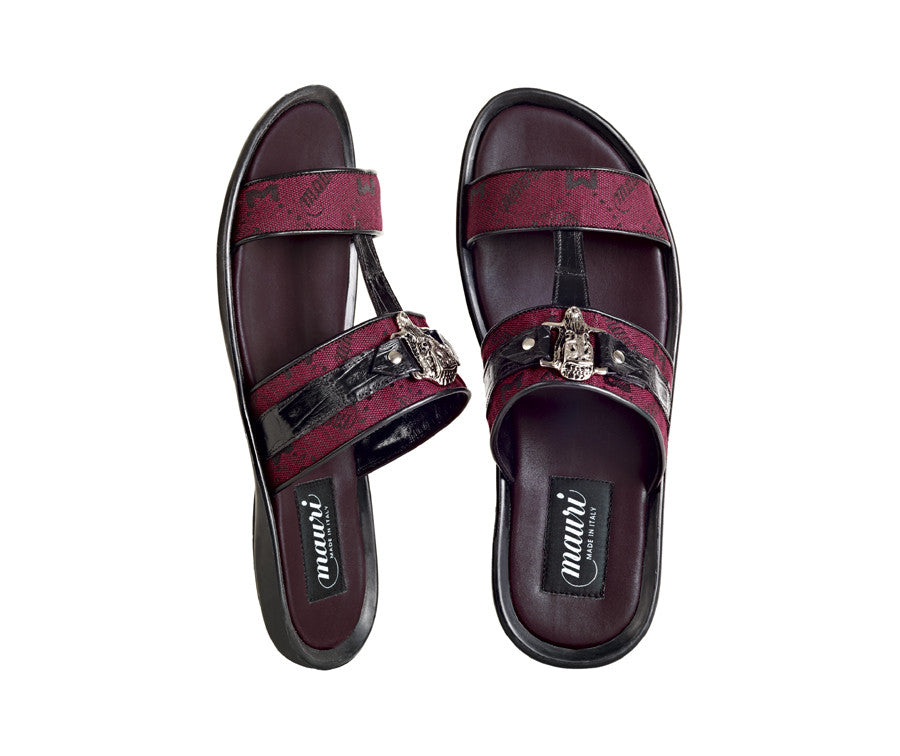 Mauri - "1307 Ashore" Crocodile Sandals - Dudes Boutique