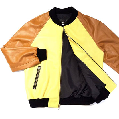 G-Gator Baby Lambskin Bomber Jacket - Dudes Boutique