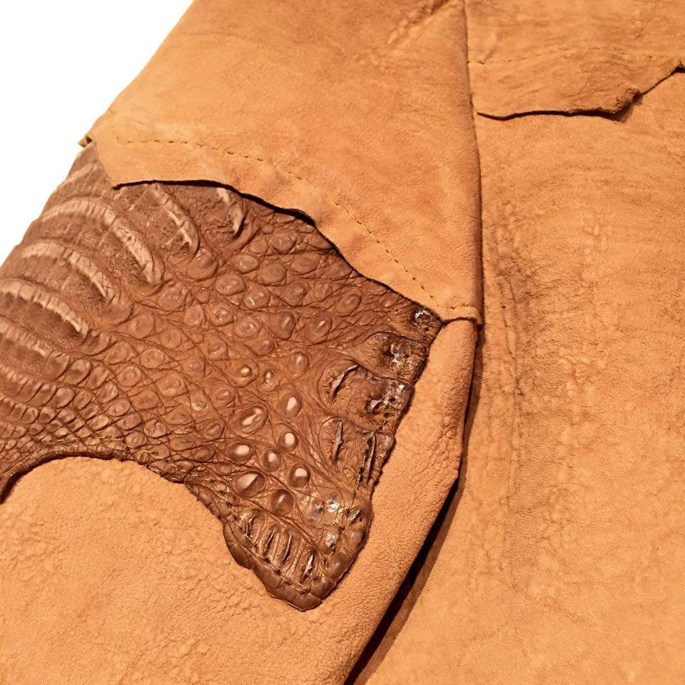 G-Gator Dune Alligator/Jungle Suede Rough Cut Jacket - Dudes Boutique