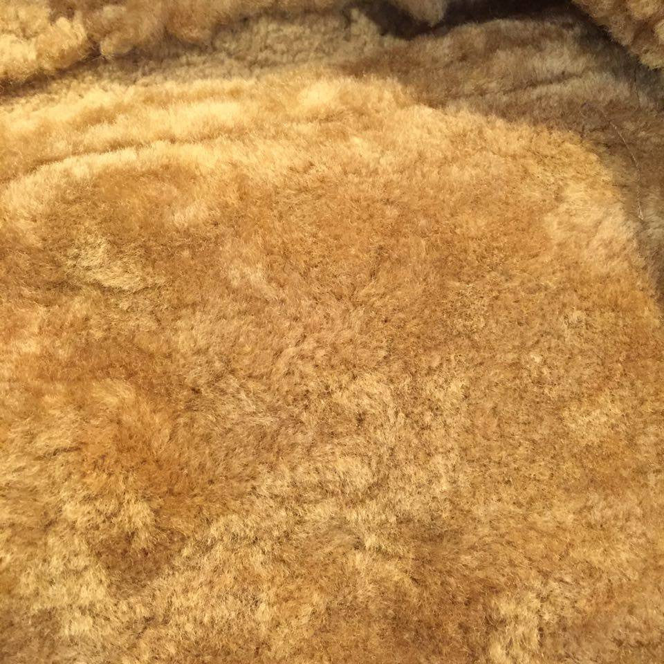 Jakewood Tobacco Brown Shearling Coat - Dudes Boutique