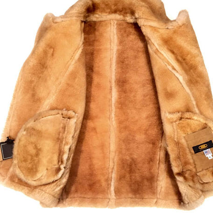 Jakewood Dune Suede Shearling Vest - Dudes Boutique
