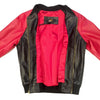 G-Gator Black/Red Lambskin Varsity Jacket - Dudes Boutique