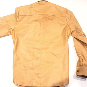 G-Gator - Lambskin Button-Up Shirt w/ Gator Pockets - Dudes Boutique