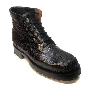 Safari Exotic Men's All-Over Crocodile Hornback Boots - Dudes Boutique
