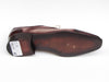 Paul Parkman Captoe Oxfords- Bordeaux/Beige Hand-Painted Suede Upper And Leather Sole - Dudes Boutique