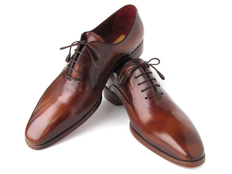 Paul Parkman Plain Toe Brown Calfskin Oxfords - Dudes Boutique