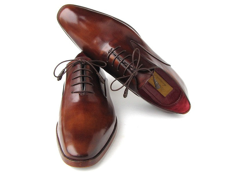 Paul Parkman Plain Toe Brown Calfskin Oxfords - Dudes Boutique