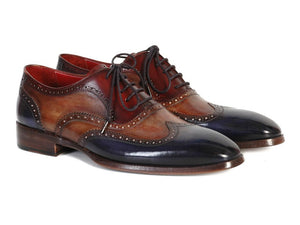 Paul Parkman Men's Three Tone Wingtip Oxfords - Dudes Boutique