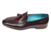 Paul Parkman Tassel Black & Purple Loafers - Dudes Boutique
