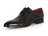Paul Parkman Men's Anthracite Black Derby Shoes - Dudes Boutique