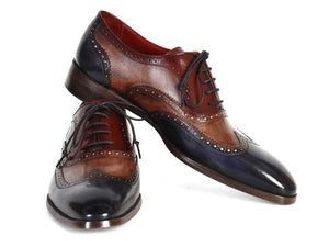 Paul Parkman Men's Three Tone Wingtip Oxfords - Dudes Boutique