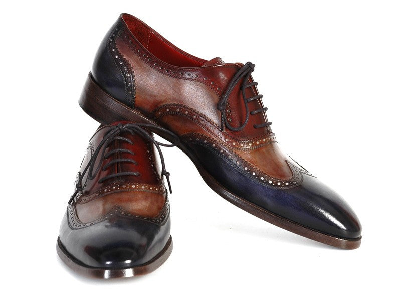 Paul Parkman Men's Three Tone Wingtip Oxfords - Dudes Boutique