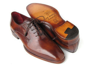 Paul Parkman Plain Toe Brown Calfskin Oxfords - Dudes Boutique