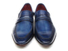 Paul Parkman Men's Loafer Shoes Navy Leather Upper And Leather Sole - Dudes Boutique