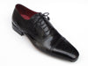 Paul Parkman Captoe Oxfords Black Shoes - Dudes Boutique