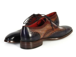 Paul Parkman Men's Three Tone Wingtip Oxfords - Dudes Boutique