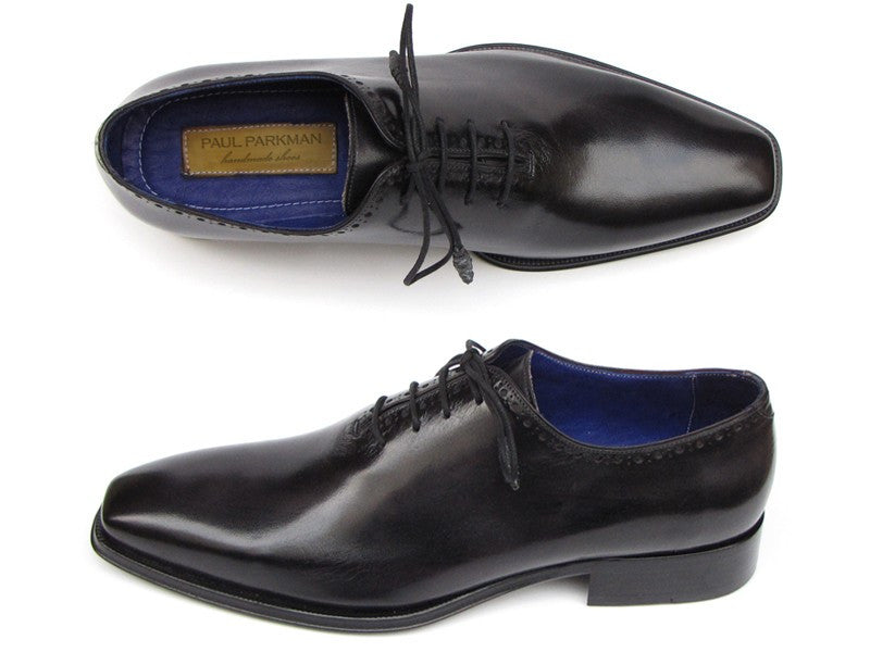 Paul Parkman Plain Toe Oxfords Whole-Cut Black - Dudes Boutique