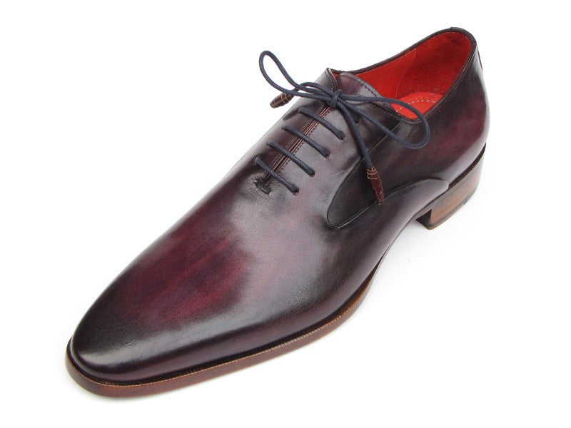 Paul Parkman Purple Plain Toe Oxfords Shoes - Dudes Boutique