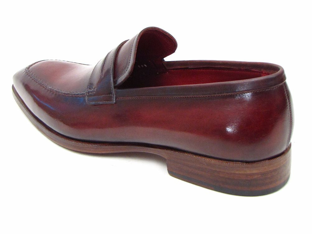 Paul Parkman Men's Penny Loafer Bordeaux Calfskin - Dudes Boutique