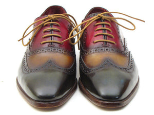 Paul Parkman Men's Three Tone Wingtip Oxfords - Dudes Boutique