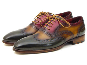 Paul Parkman Men's Three Tone Wingtip Oxfords - Dudes Boutique