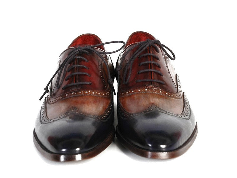 Paul Parkman Men's Three Tone Wingtip Oxfords - Dudes Boutique