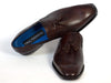 Paul Parkman Tassel Chocolate Leather Sole Leather Upper Loafer - Dudes Boutique