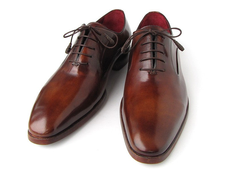 Paul Parkman Plain Toe Brown Calfskin Oxfords - Dudes Boutique