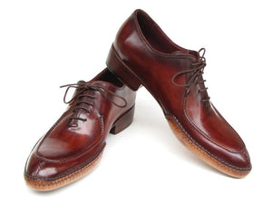 Paul Parkman Burgundy Side Handsewn Split-Toe Oxfords - Dudes Boutique