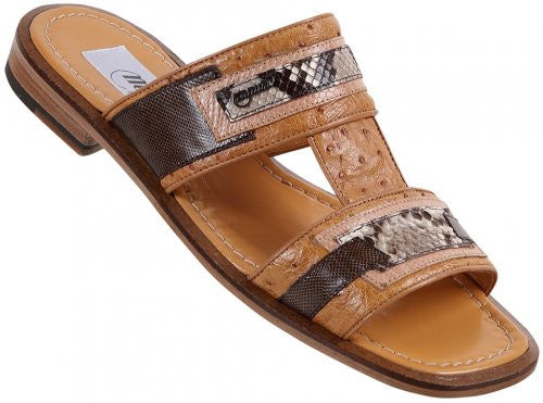 Mauri - 1978 Ostrich and Python Sandal - Dudes Boutique