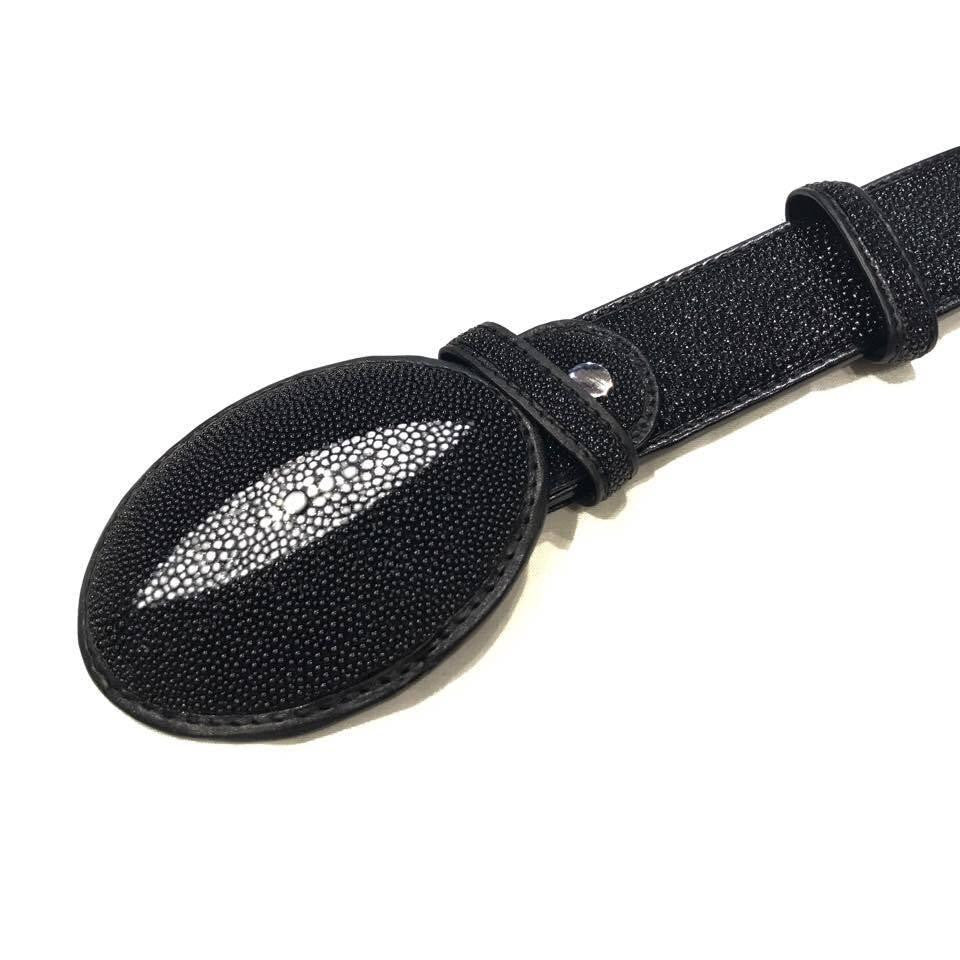 Kashani Full Skin Stingray Belt - Dudes Boutique