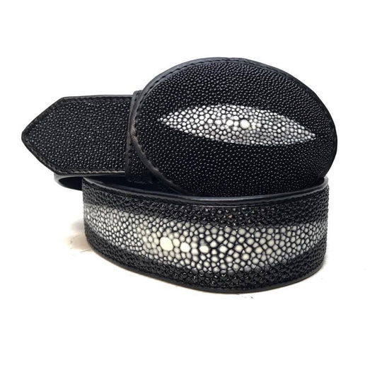 Kashani Full Skin Stingray Belt - Dudes Boutique