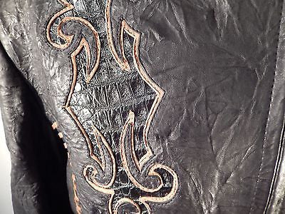 Safari Hand Made Horn-back Crocodile/Lambskin Jacket - Dudes Boutique