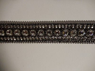 b.b. Simon 'Pure Silver' Crystal Belt - Dudes Boutique